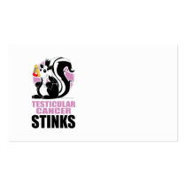 Testicular Cancer Stinks Business Card