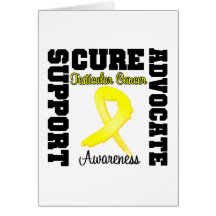 Testicular Cancer Support Advocate Cure Card