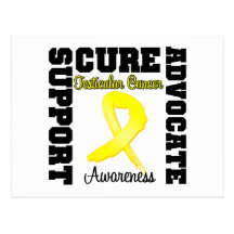 Testicular Cancer Support Advocate Cure Post Card