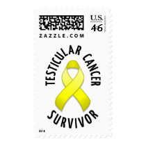 Testicular Cancer Survivor Postage stamps