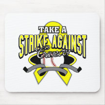 Testicular Cancer Take A Strike Mousepad