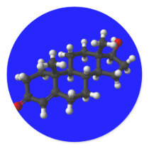 Testosterone in 3D stickers