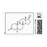Testosterone Molecule Postage