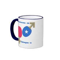 Testosterone Ping Pong Coffee Mug