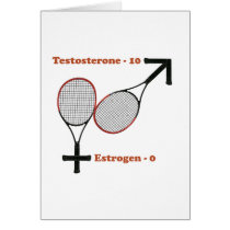 Testosterone Tennis Cards