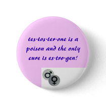 Testosterone vs Estrogen buttons by Bestofthelot Testosterone vs Estrogen buttons