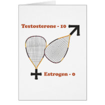 Testosterone Wins Racquetball Card
