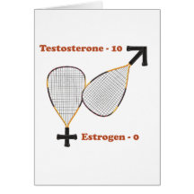 Testosterone Wins Racquetball Card