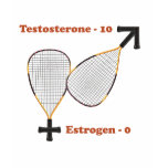 Testosterone Wins Racquetball T Shirt