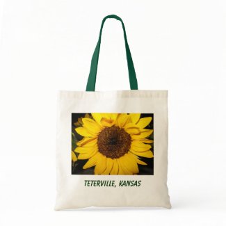 Teterville KS Sunflower Bag bag
