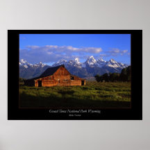 Teton Barn #1 Posters