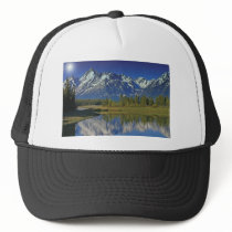 Teton Mountain Lake Template Hats