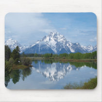 Teton Mountain Reflections mousepads by ChristyWyoming Teton Mountain Reflections mousepads