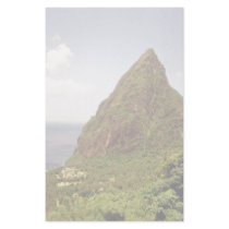 Teton mountains, St. Lucia Stationery Paper