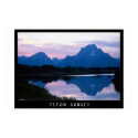 Teton Sunset posters