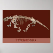 Tetragonias (Synapsid) Print