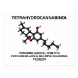 Tetrahydrocannabinol Providing Medical Benefits Postcards