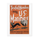 Teufel Hunden postcards