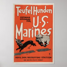 Teufel Hunden Print