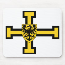 Teutonic Order Flag mousepads by FlagTshirts Teutonic Order Flag mousepads