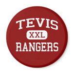 Tevis - Rangers - Junior - Bakersfield California Refrigerator Magnet