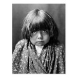 Tewa Indian Girl, 1905 Postcard