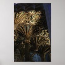 Tewkesbury Abbey Ceiling print posters