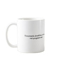TeX sucks mug