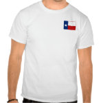 Texas Map Flag T-Shirt