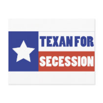 Texan for Secession Postcards