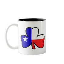 Texan Shamrock Mug