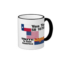 Texans For Arizona- Yes To SB 1070 Coffee Cup Coffee Mug