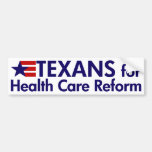 Texans for Health Care Reform Bumper Sticker