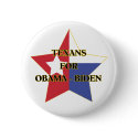 Texans for Obama-Biden buttons by ronnalee56 Texans for Obama-Biden buttons