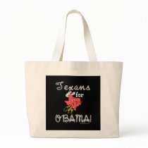 Texans for Obama Tote Bag