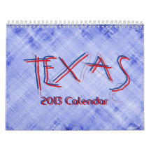 TEXAS 2013 Calendar