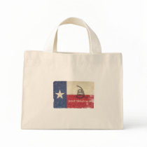 Texas and Gadsden Flag bags by guardart Texas and Gadsden Flag bags