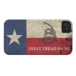Texas and Gadsden Flag Case-Mate iPhone 4 Cases
