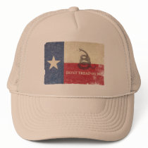 Texas and Gadsden Flag Mesh Hats