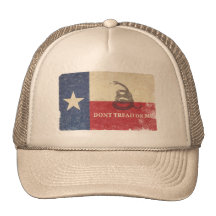 Texas and Gadsden Flag Mesh Hats