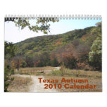 Texas Autumn 2010 Calendar