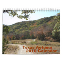 Texas Autumn 2010 Calendar