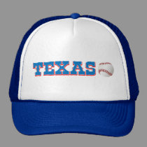Texas Baseball Hat hats