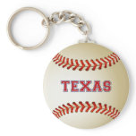 TEXAS BASEBALL KEYCHAIN