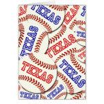 Texas Baseballs Collage
