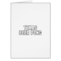 Texas Beer Pong cards by bartstshirts Texas Beer Pong cards