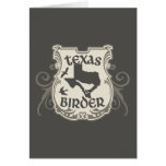 Texas Birder Shield Note Card