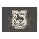 Texas Birder Shield Note Card