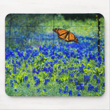 Texas Bluebonnets Mouse Pads