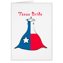 Texas Bride Greeting Card